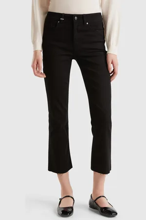 Benetton Benetton, Jeans Cropped In Cotone