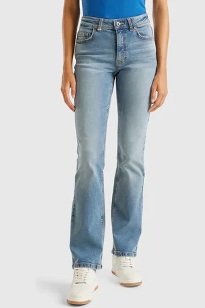 Benetton Benetton, Jeans Bootcut In Misto Cotone