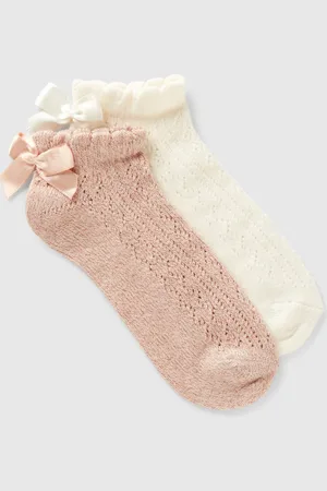 Benetton Benetton, Calzini Corti Con Fiocchetto