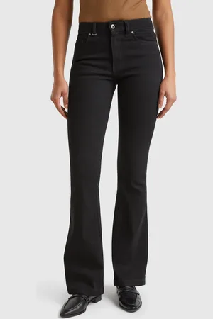 Benetton Benetton, Jeans A Zampa In Misto Cotone