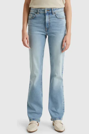 Benetton Benetton, Jeans Bootcut In Misto Cotone