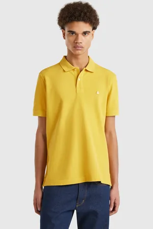 Benetton Benetton, Polo Regular Fit Senape