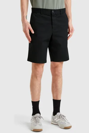 Benetton Benetton, Bermuda Chino In Cotone Stretch