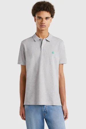 Benetton Benetton, Polo Regular Fit Grigio Mélange
