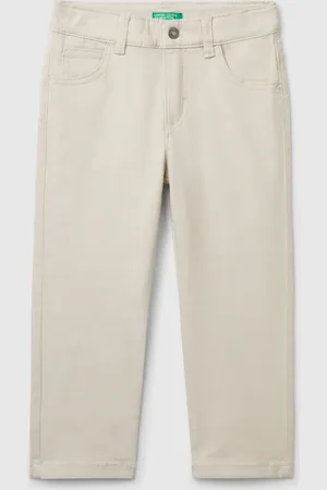 Benetton Benetton, Pantaloni Stretch Cinque Tasche