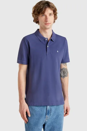 Benetton Benetton, Polo Blu Slim Fit