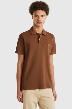 Benetton Benetton, Polo Regular Fit Marrone