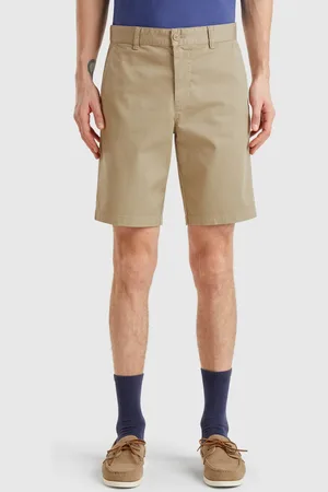 Benetton Benetton, Bermuda Chino In Cotone Stretch