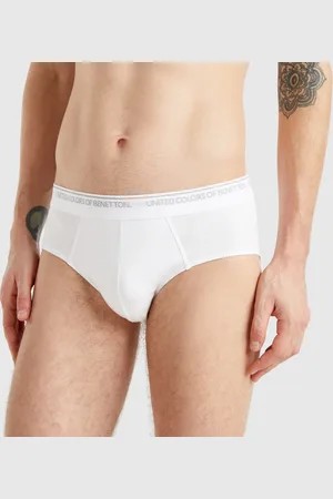 Benetton Benetton, Slip In Cotone Elasticizzato