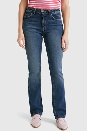 Benetton Benetton, Jeans Bootcut In Misto Cotone