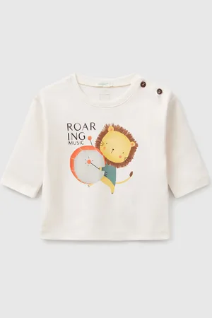 Benetton Benetton, T-shirt Con Stampa Animaletto