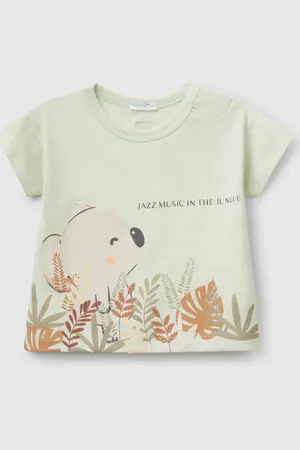 Benetton Benetton, T-shirt Boxy Fit Con Stampa