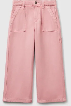 Benetton Benetton, Pantaloni Fluidi Con Gamba Dritta