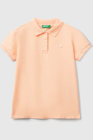 Benetton Benetton, Polo Manica Corta In Cotone