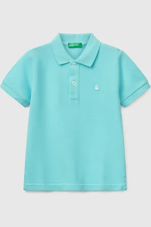 Benetton Benetton, Polo Manica Corta In Puro Cotone