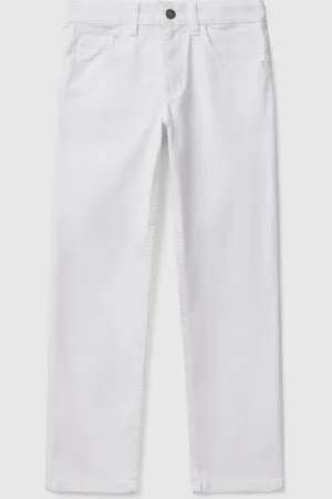 Benetton Benetton, Pantaloni Slim Fit Cinque Tasche