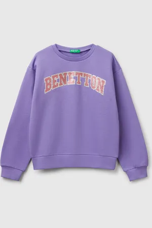 Benetton Benetton, Felpa Con Stampa Glitter