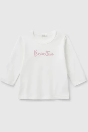 Benetton Benetton, T-shirt Manica Lunga In Cotone