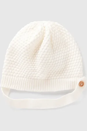 Benetton Benetton, Cappellino Lavorato 100% Cotone