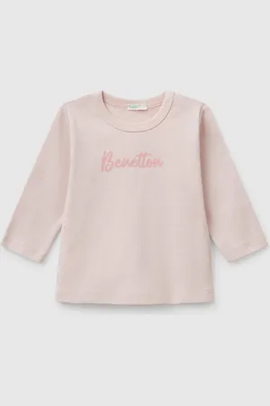 Benetton Benetton, T-shirt Manica Lunga In Cotone