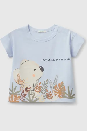 Benetton Benetton, T-shirt Boxy Fit Con Stampa