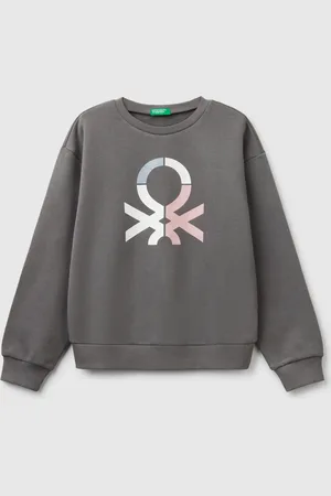 Benetton Benetton, Felpa Con Stampa Glitter