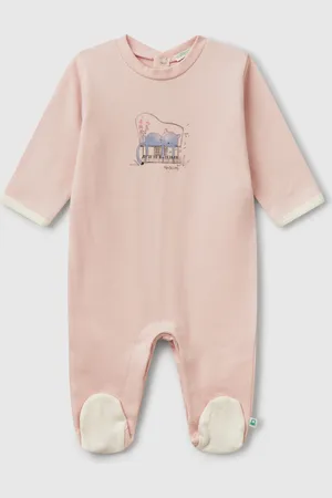 Benetton Benetton, Tuta Lunga Con Stampa Animaletto