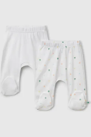 Benetton Benetton, Due Pantaloni In Cotone