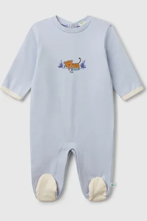 Benetton Benetton, Tuta Lunga Con Stampa Animaletto