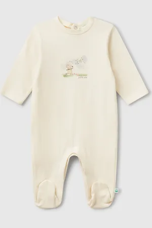 Benetton Benetton, Tuta Lunga Con Stampa Animaletto