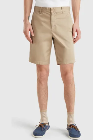 Benetton Benetton, Bermuda Chino In Cotone Stretch