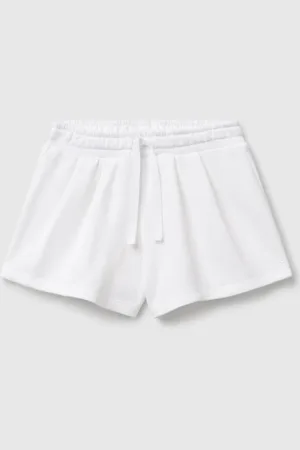 Benetton Benetton, Shorts In Felpa Di Cotone