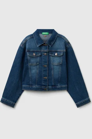 Benetton Benetton, Giubbino Di Jeans Oversize