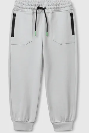 Benetton Benetton, Pantaloni In Felpa Con Coulisse