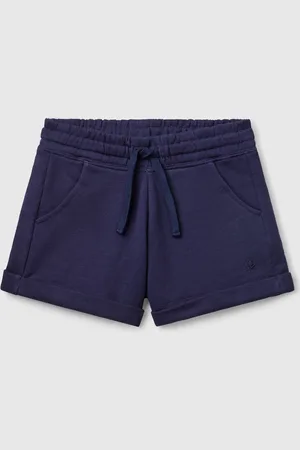 Benetton Benetton, Shorts In Felpa 100% Cotone