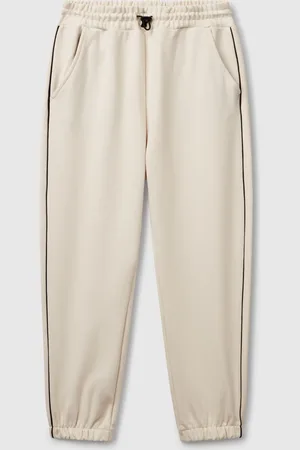 Benetton Benetton, Pantaloni In Felpa Con Piping