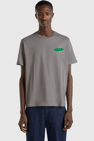 Benetton Benetton, T-shirt Con Stampa In Cotone Bio