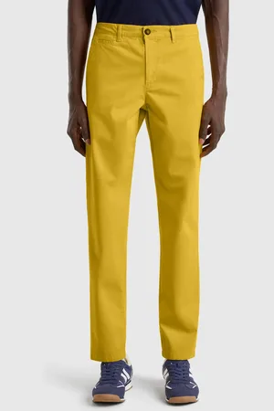 Benetton Benetton, Chino Slim Fit Senape