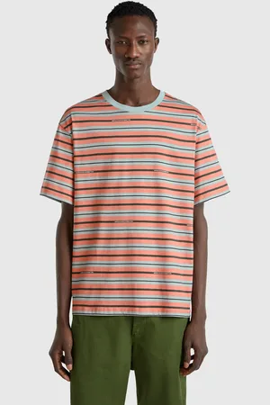 Benetton Benetton, T-shirt A Righe Over Fit