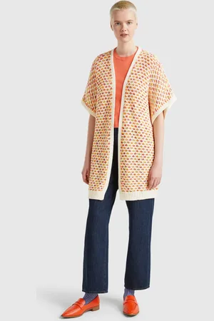 Benetton Benetton, Cardigan Jacquard Reversibile