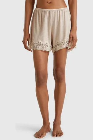 Benetton Benetton, Shorts Fluidi Con Pizzo