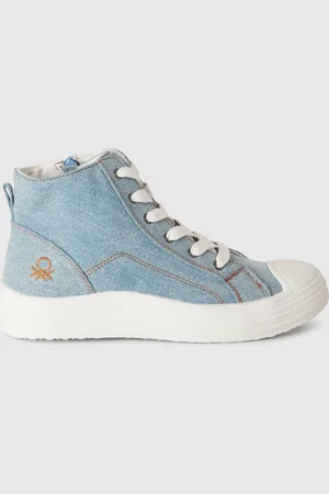 Benetton Benetton, Sneakers Alte Effetto Denim