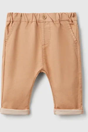 Benetton Benetton, Pantaloni In Misto Cotone Stretch