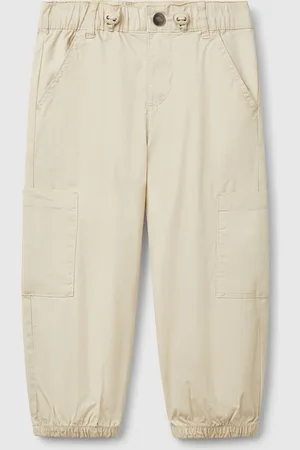Benetton Benetton, Pantaloni Parachute In Cotone Stretch