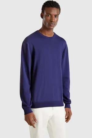 Benetton Benetton, Maglia Girocollo 100% Cotone