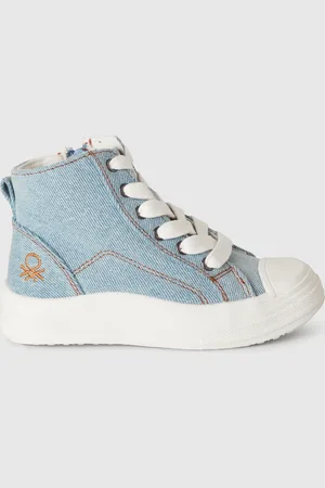 Benetton Benetton, Sneakers Alte Effetto Denim
