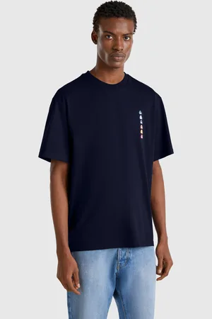 Benetton Benetton, T-shirt Over Fit Con Patch