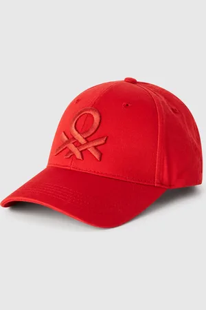Benetton Benetton, Cappello Baseball Con Logo Ricamato