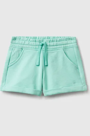 Benetton Benetton, Shorts In Felpa 100% Cotone