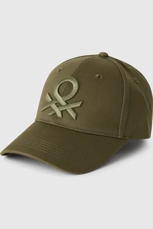 Benetton Benetton, Cappello Baseball Con Logo Ricamato